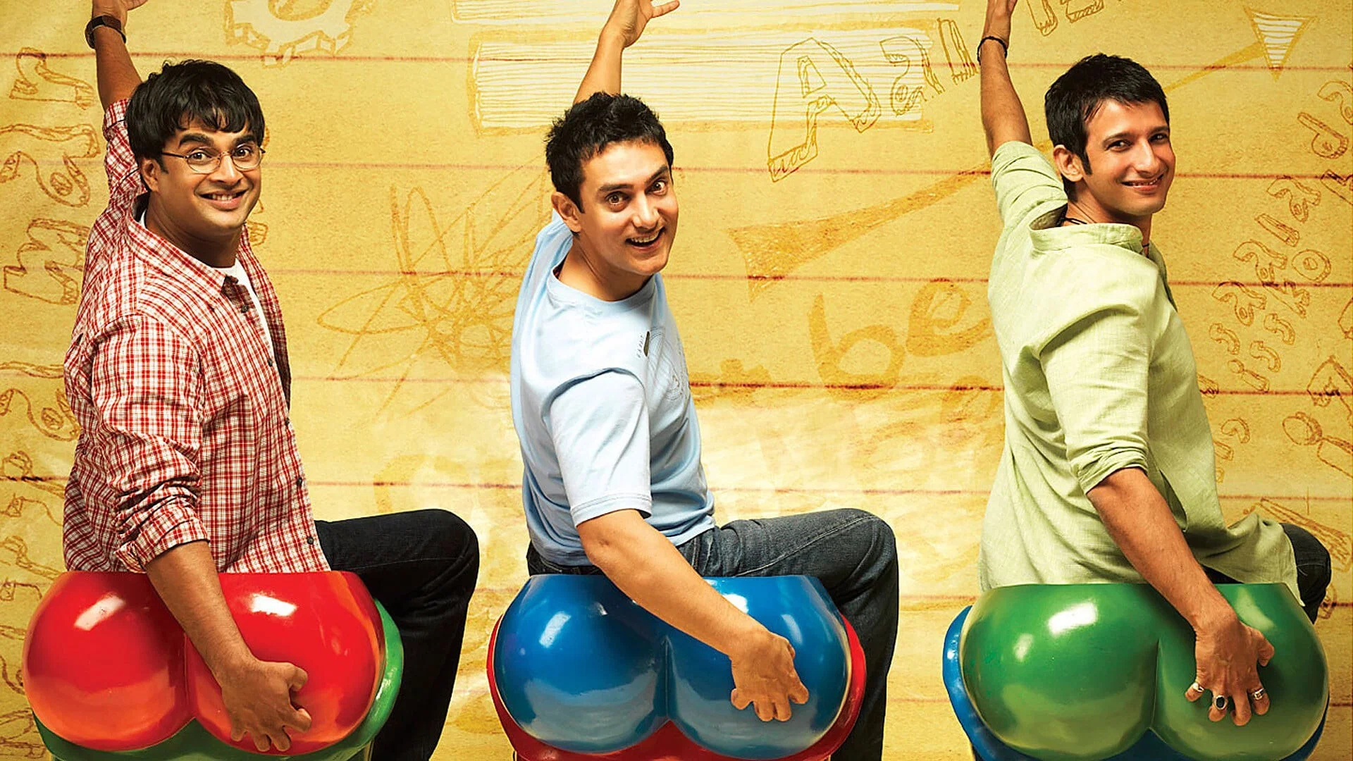 دانلود فیلم هندی 3 Idiots ( سه احمق ) با زیرنویس فارسی و دوبله فارسی